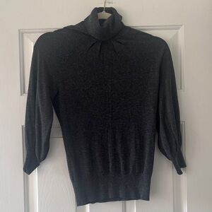Express Charcoal Turtleneck Sweater